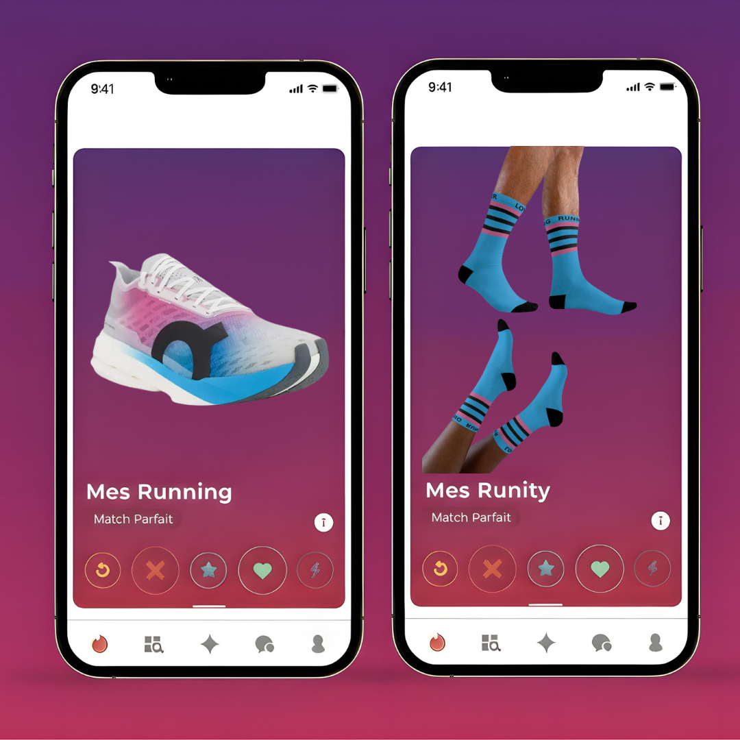 Chaussettes de Running Unies et Personnalisables