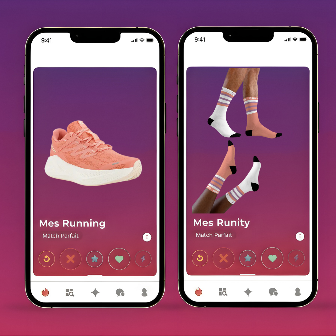 Chaussettes de Running Dépareillées et Personnalisables