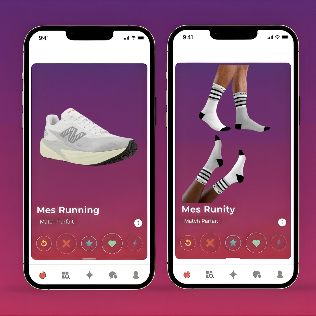 Chaussettes de Running Dépareillées et Personnalisables
