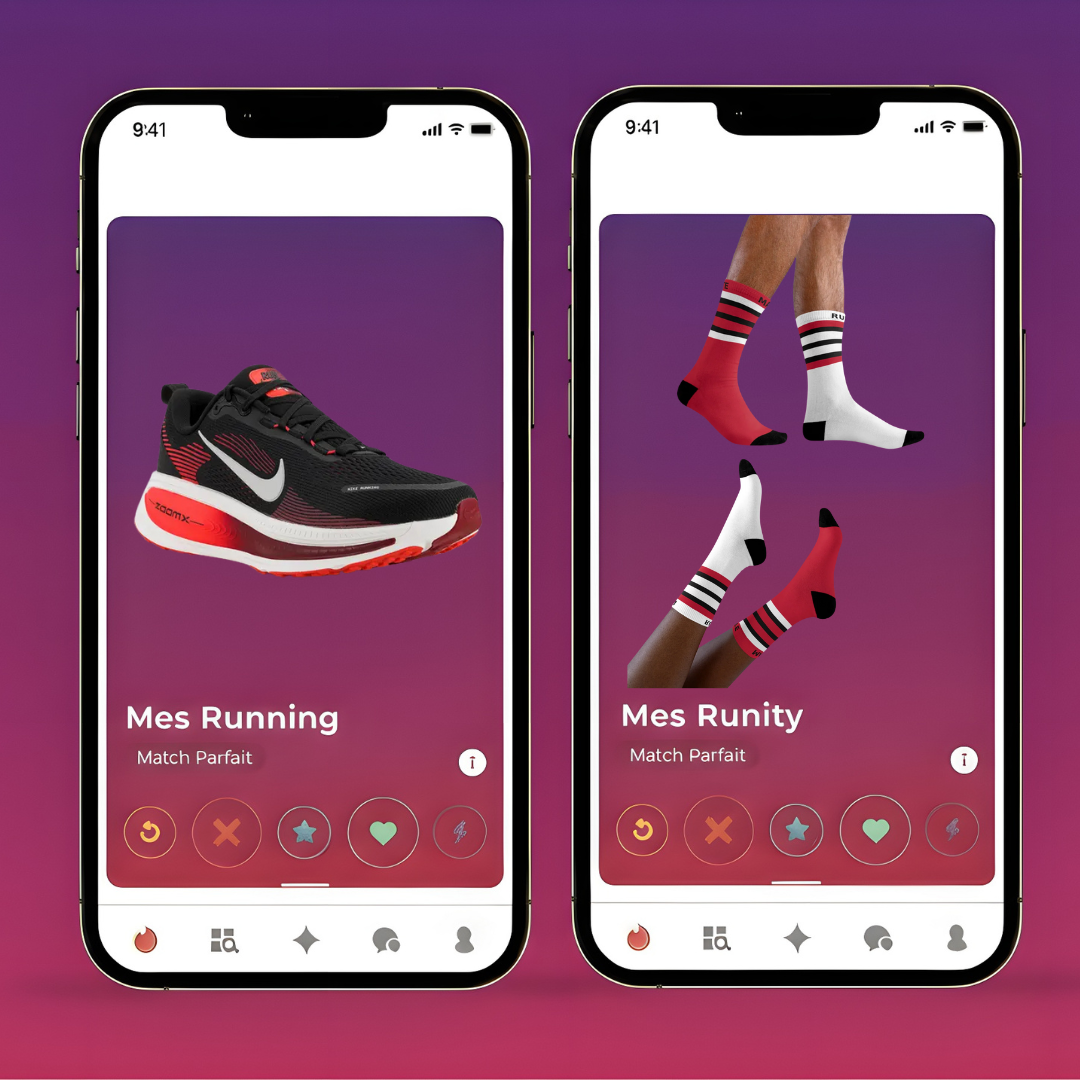 Chaussettes de Running Dépareillées et Personnalisables