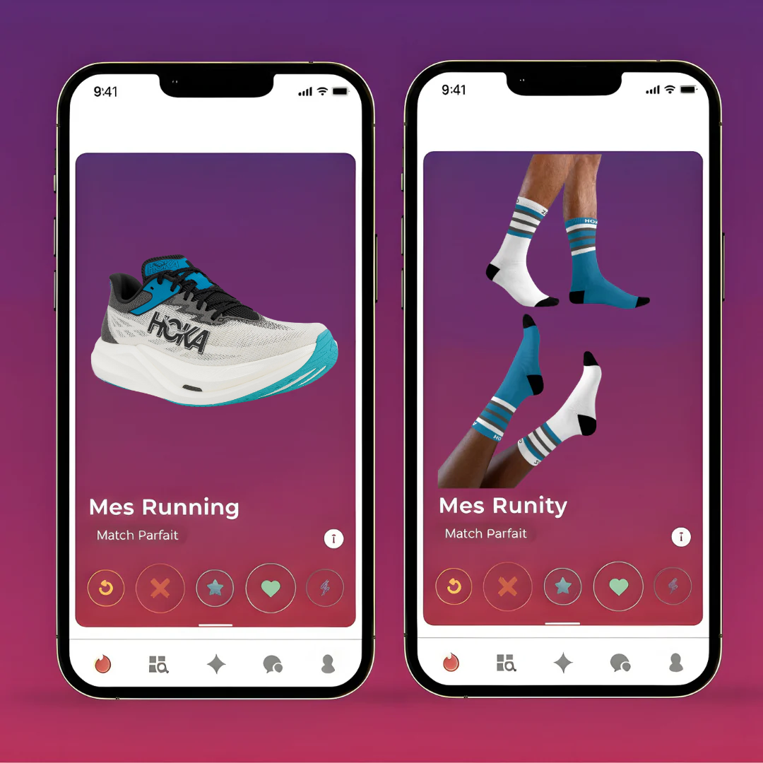 Chaussettes de Running Dépareillées et Personnalisables