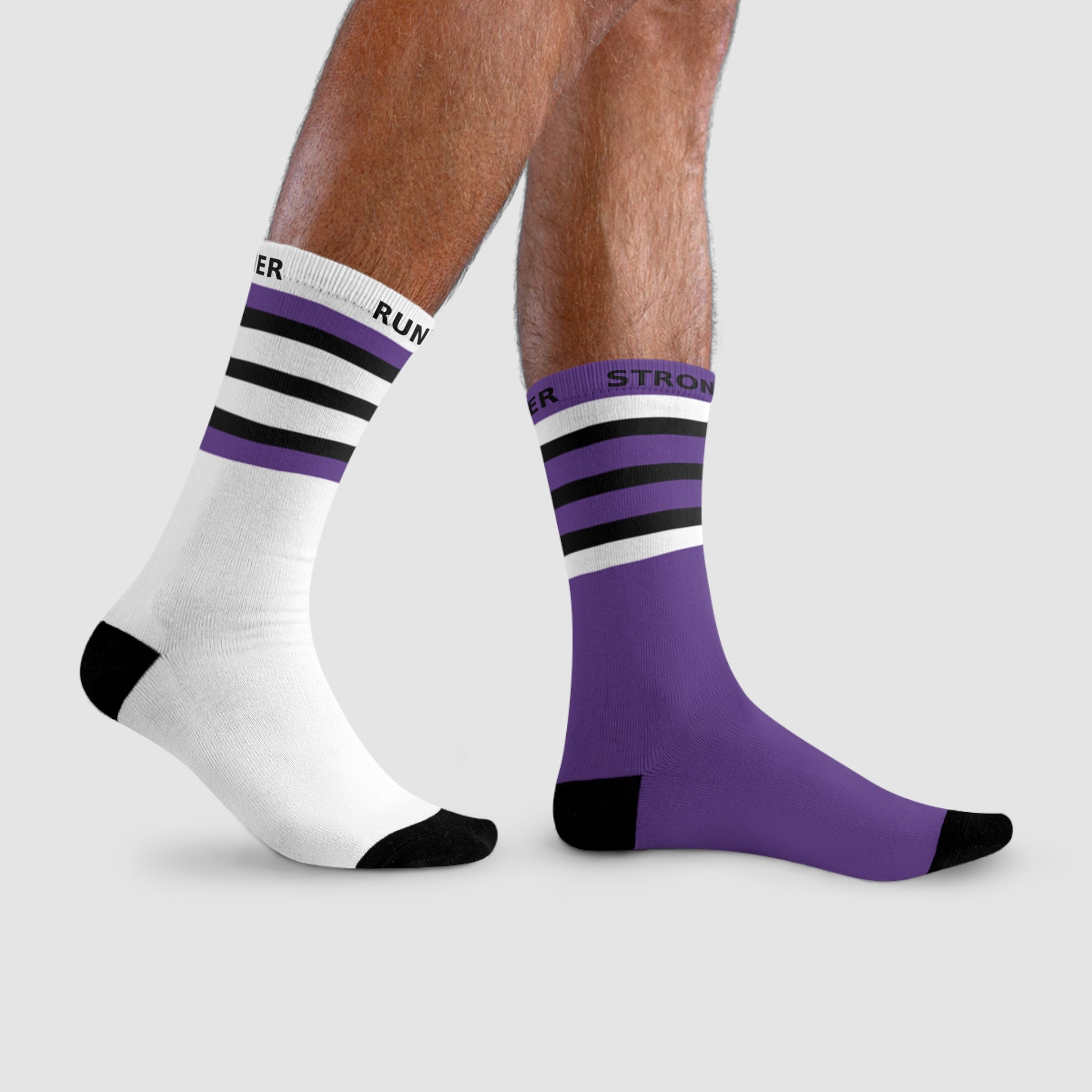 Chaussettes de Running Dépareillées et Personnalisables