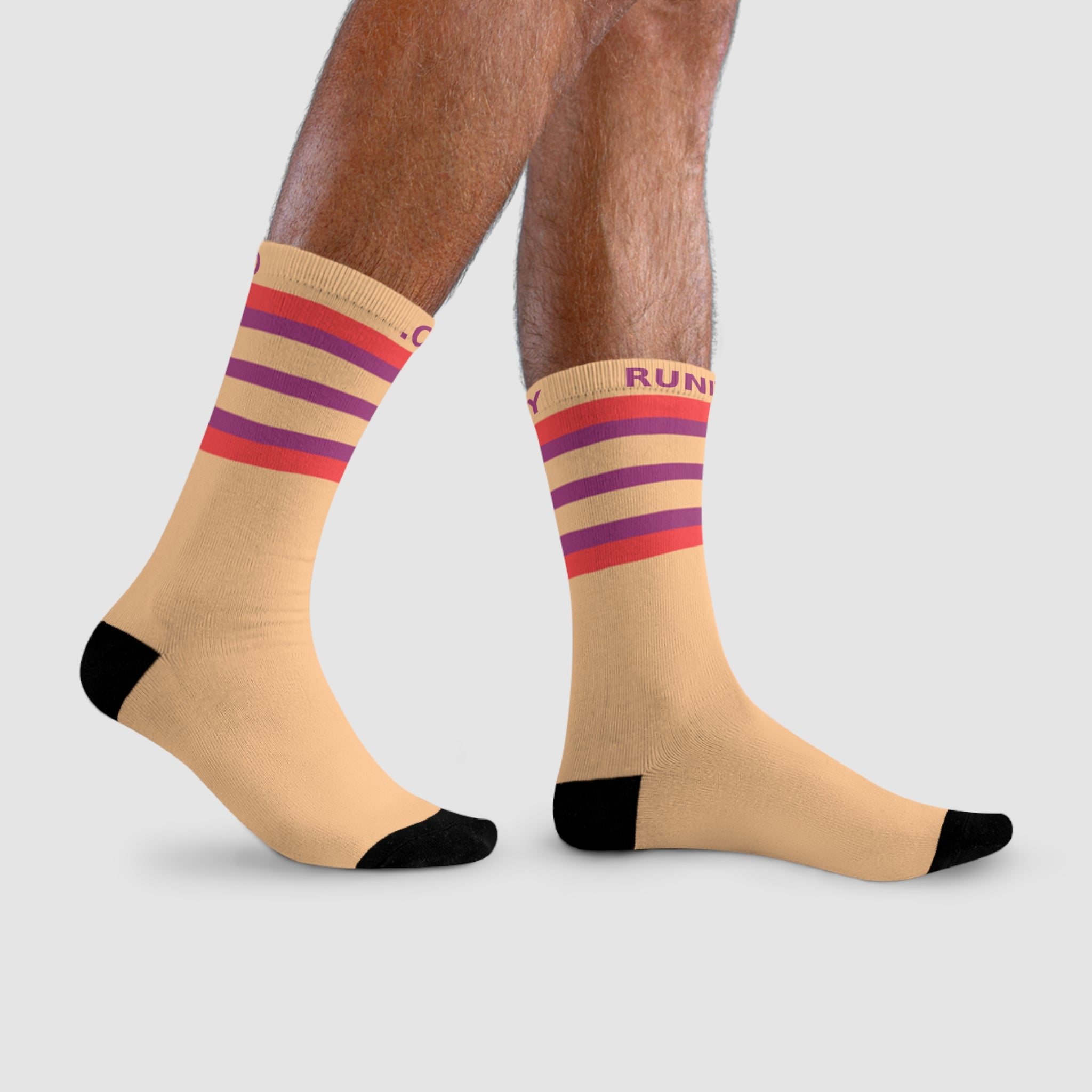 Chaussettes de Running Unies et Personnalisables