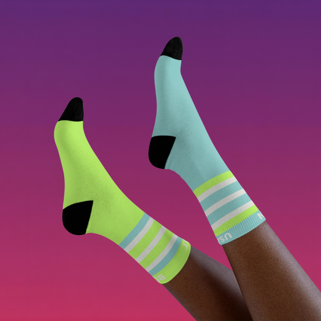 Chaussettes de Running Dépareillées et Personnalisables