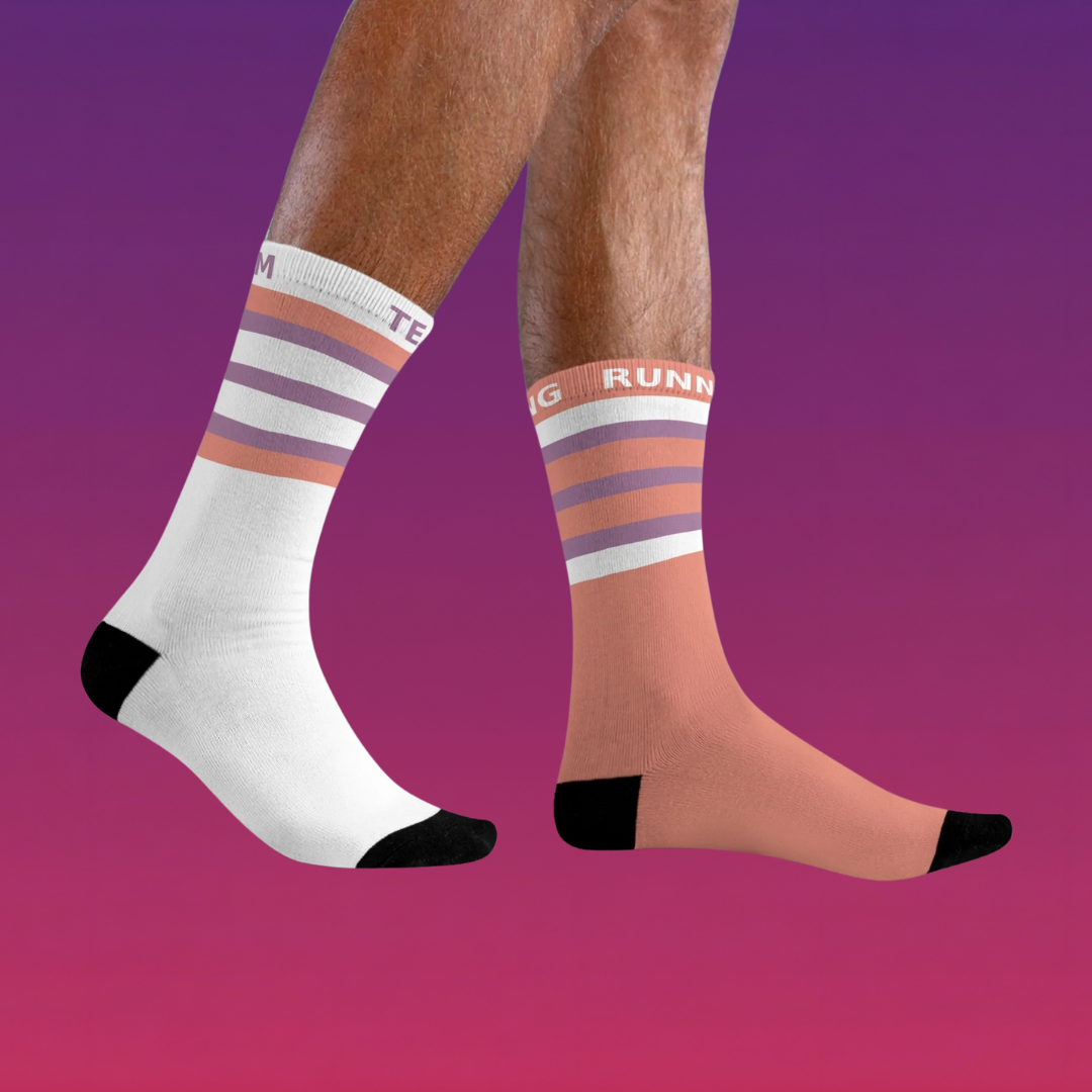 Chaussettes de Running Dépareillées et Personnalisables