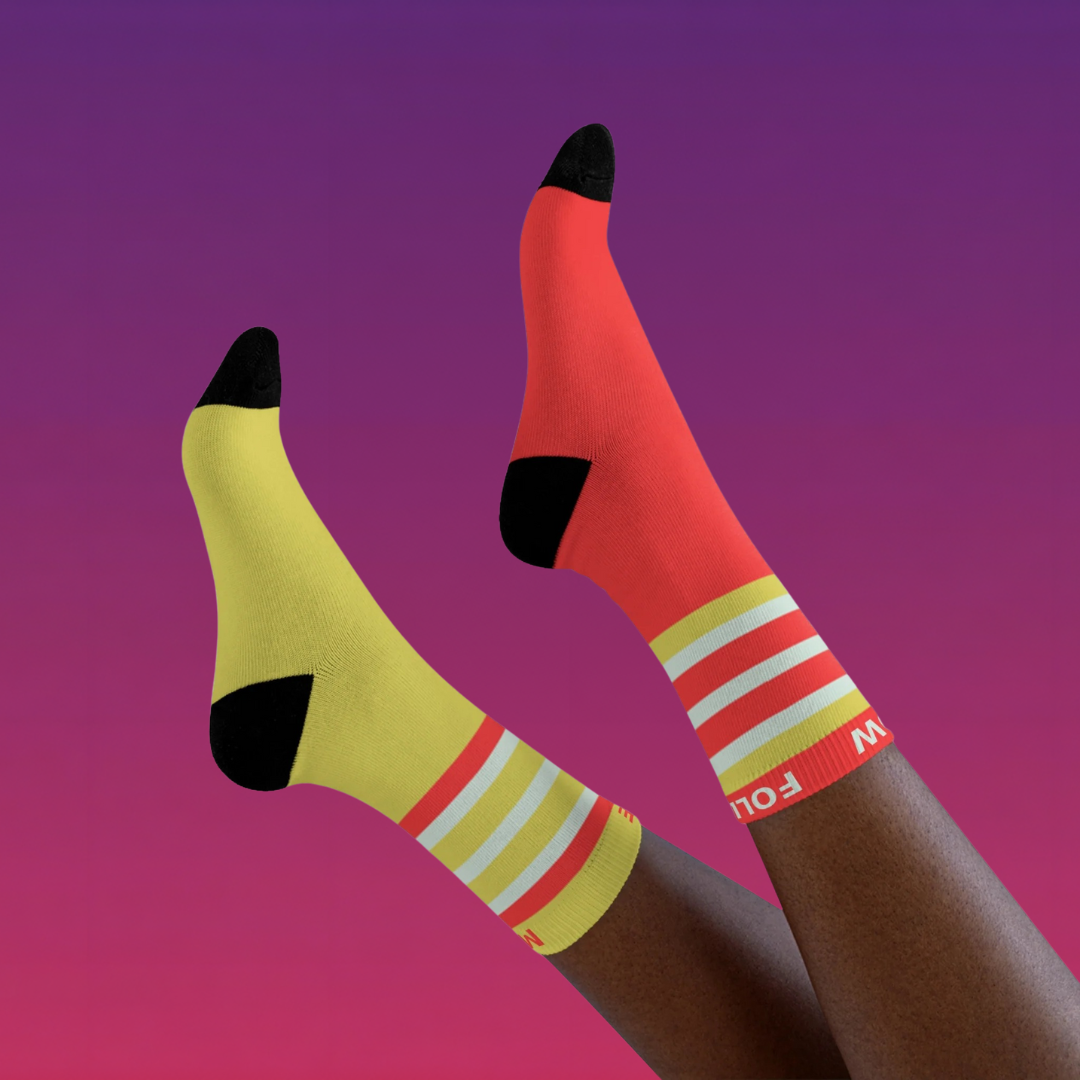Chaussettes de Running Dépareillées et Personnalisables