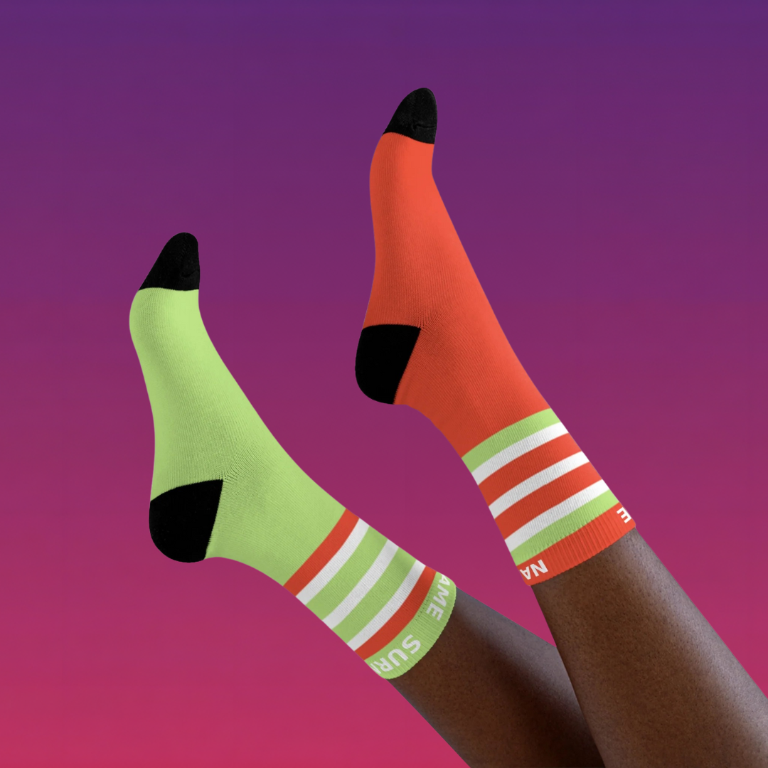 Chaussettes de Running Dépareillées et Personnalisables
