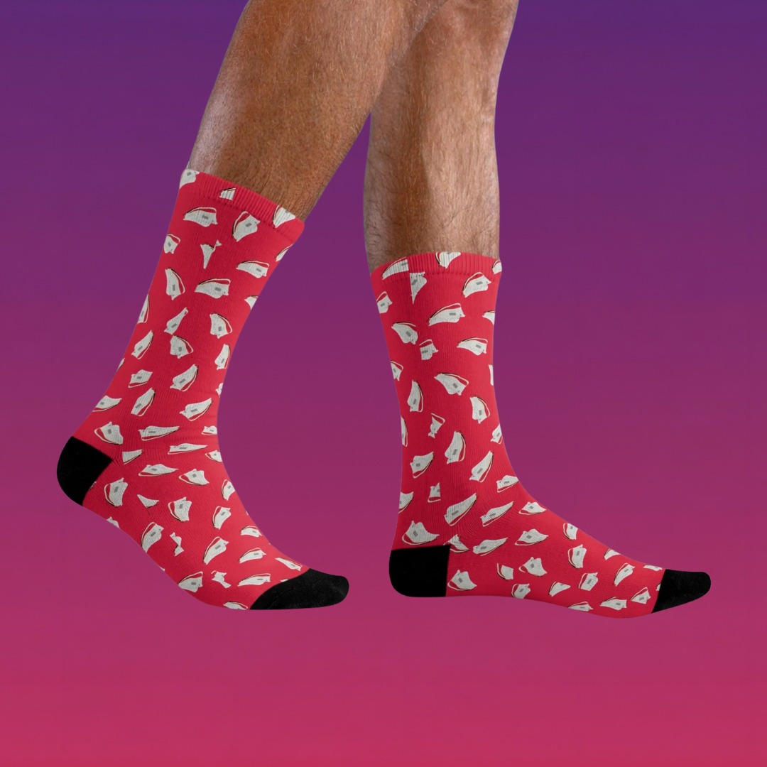 Chaussettes de Running à Motifs