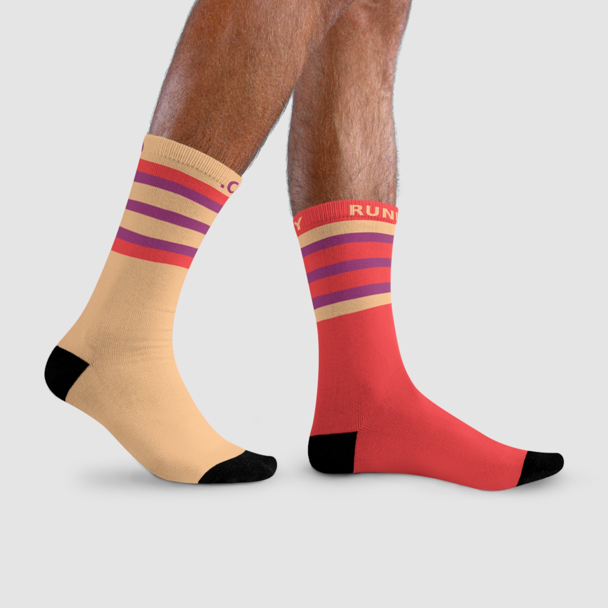 Chaussettes de Running Dépareillées et Personnalisables