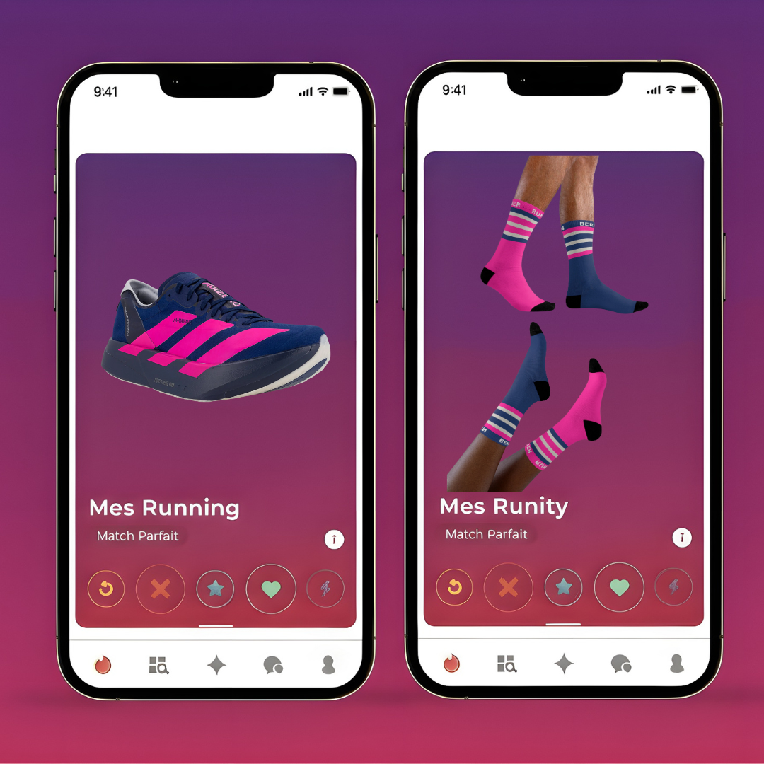 Chaussettes de Running Dépareillées et Personnalisables