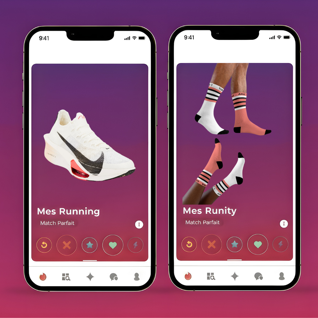 Chaussettes de Running Dépareillées et Personnalisables