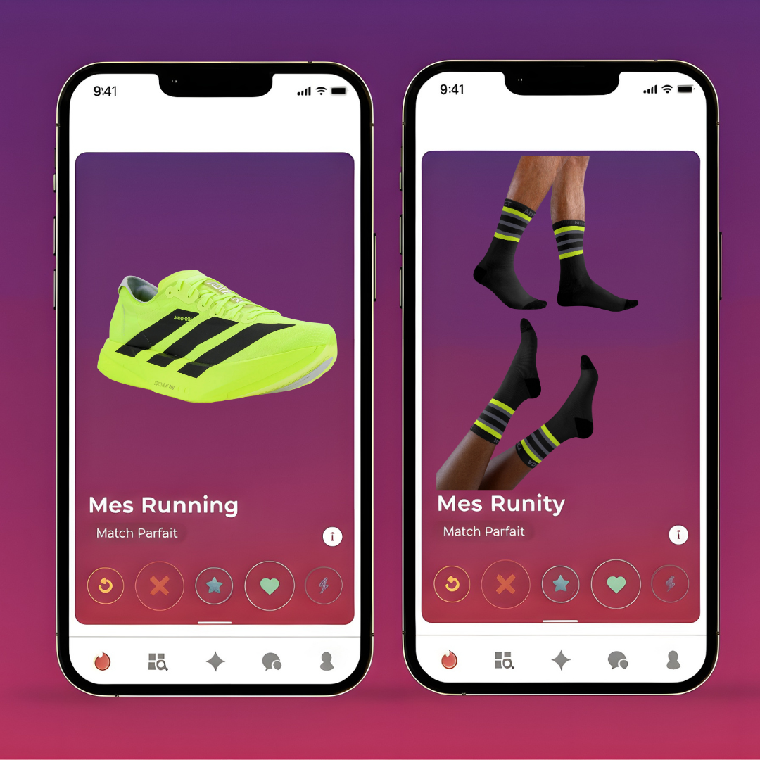 Chaussettes de Running Unies et Personnalisables