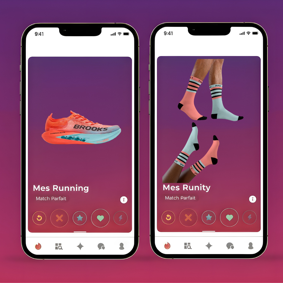 Chaussettes de Running Dépareillées et Personnalisables