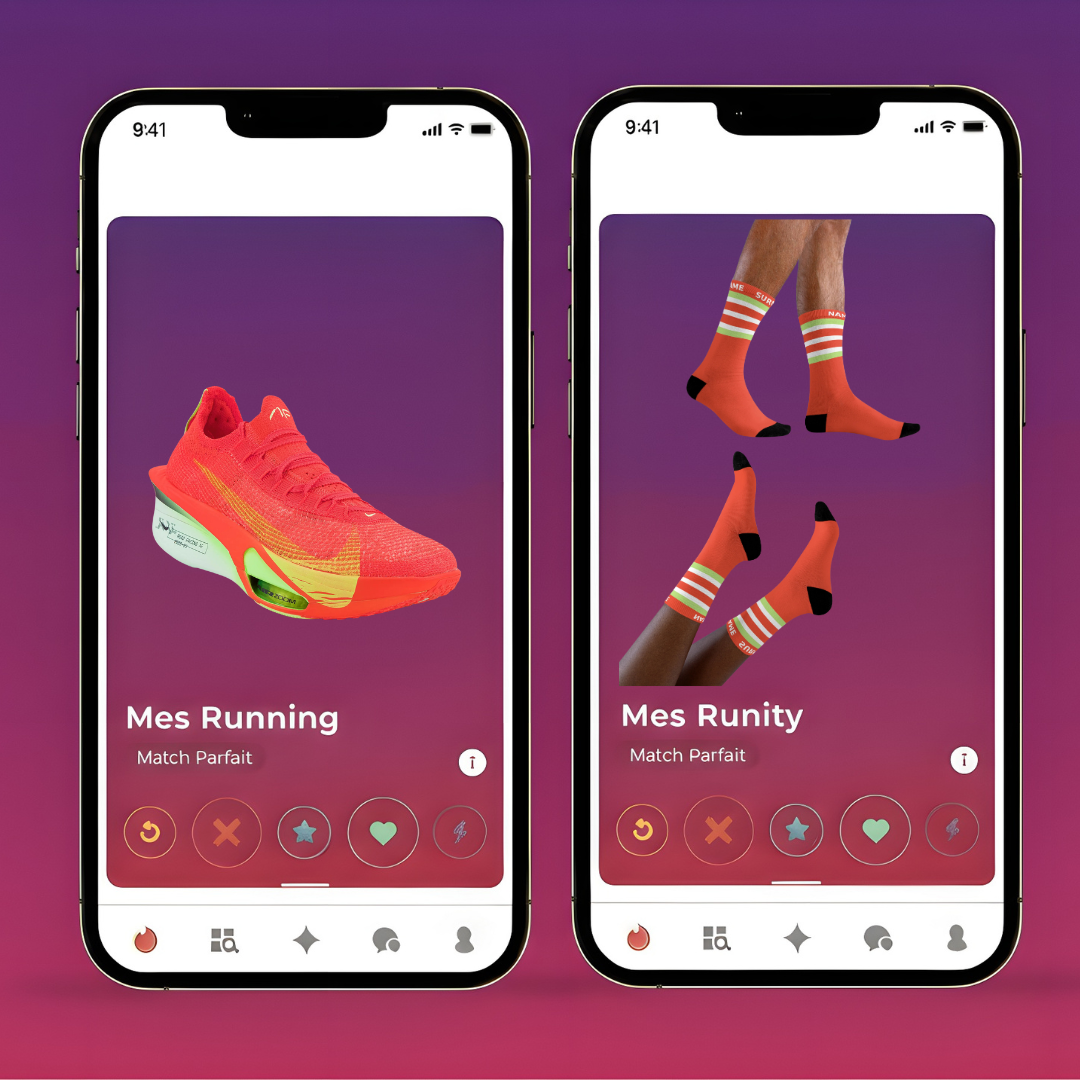 Chaussettes de Running Unies et Personnalisables