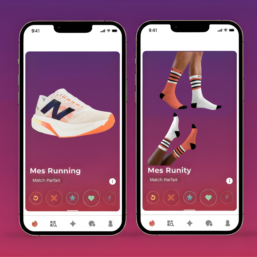 Chaussettes de Running Dépareillées et Personnalisables