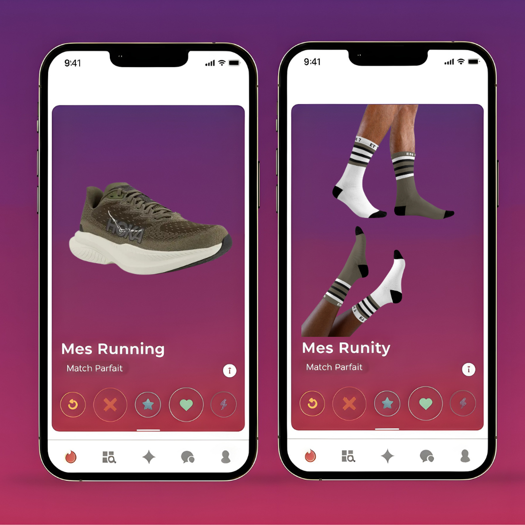 Chaussettes de Running Dépareillées et Personnalisables