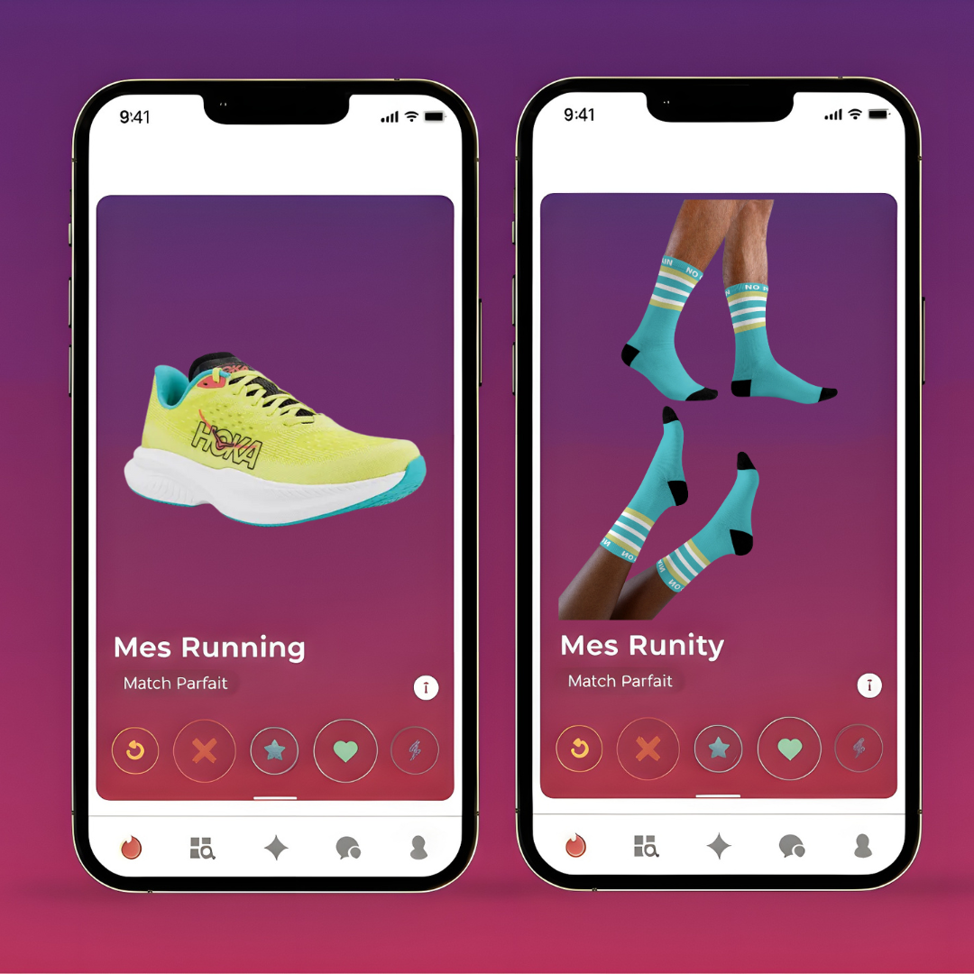 Chaussettes de Running Unies et Personnalisables