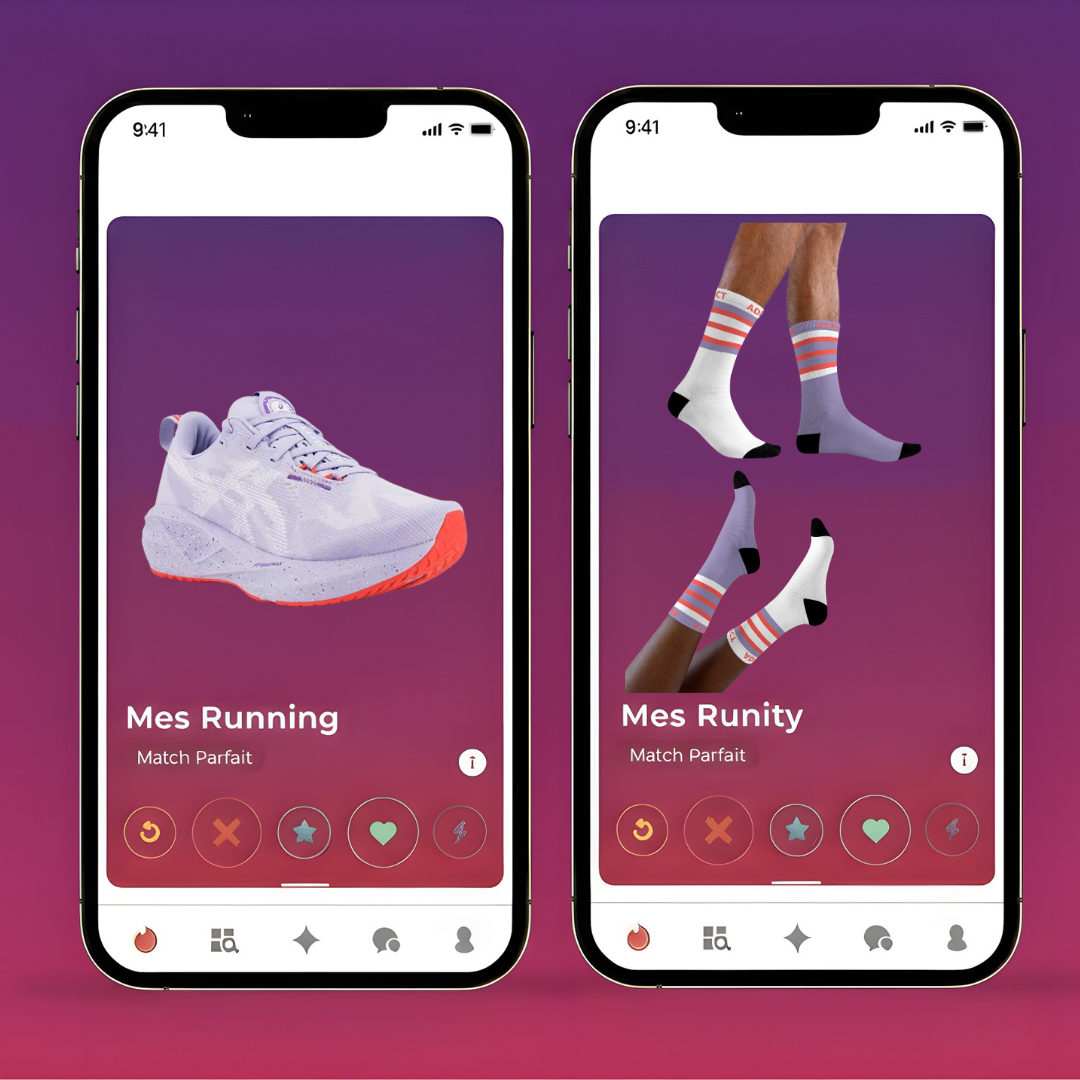 Chaussettes de Running Dépareillées et Personnalisables