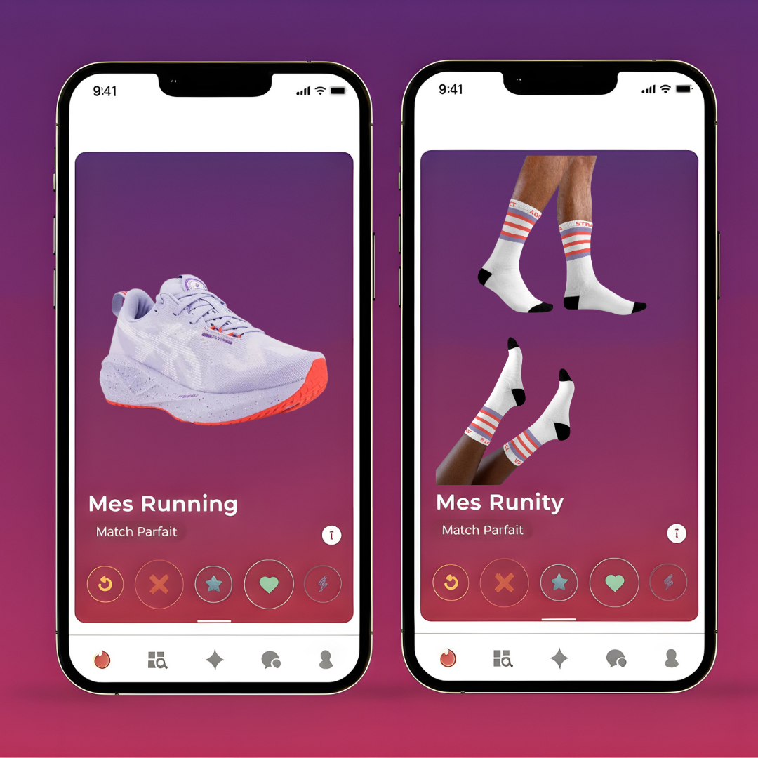 Chaussettes de Running Unies et Personnalisables