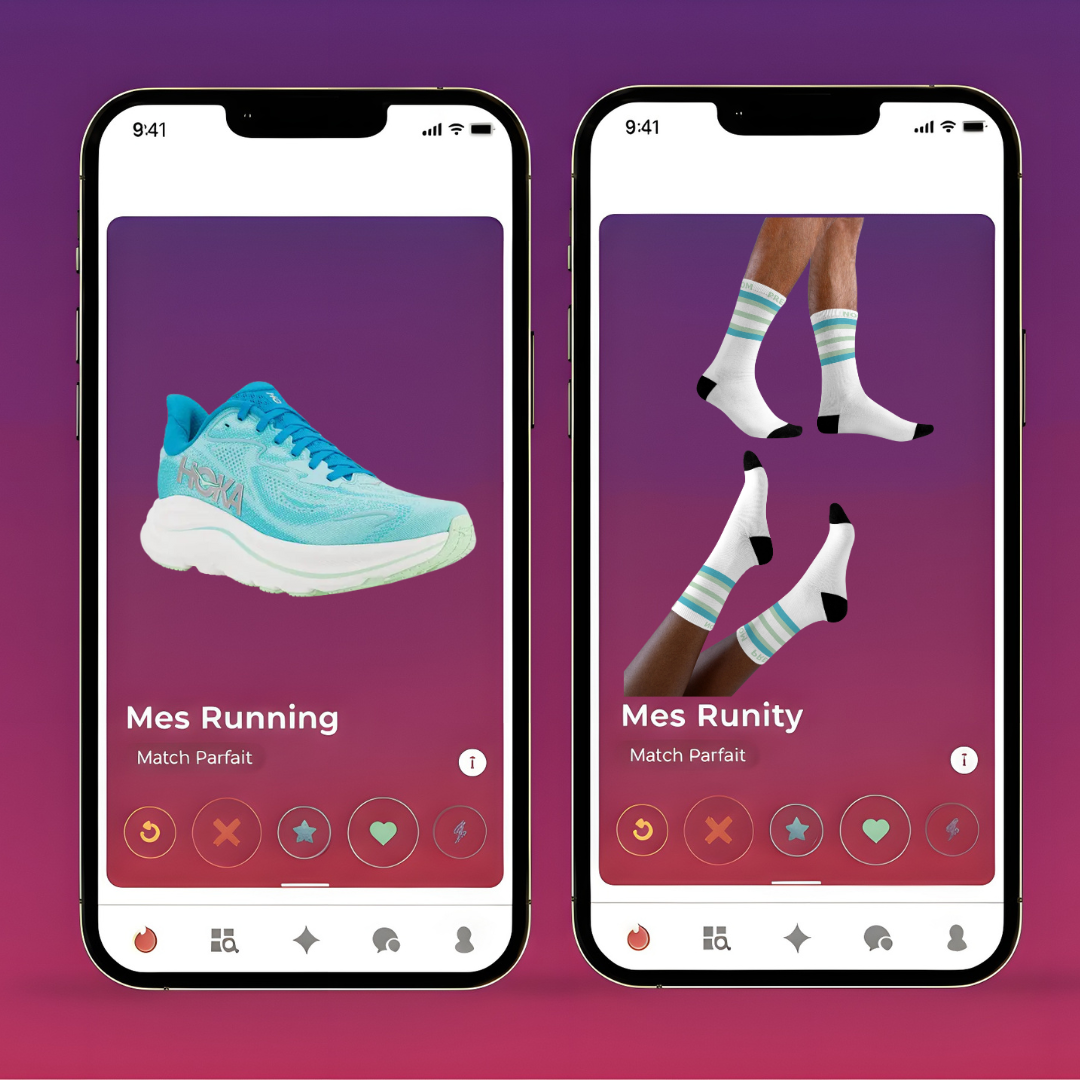 Chaussettes de Running Unies et Personnalisables