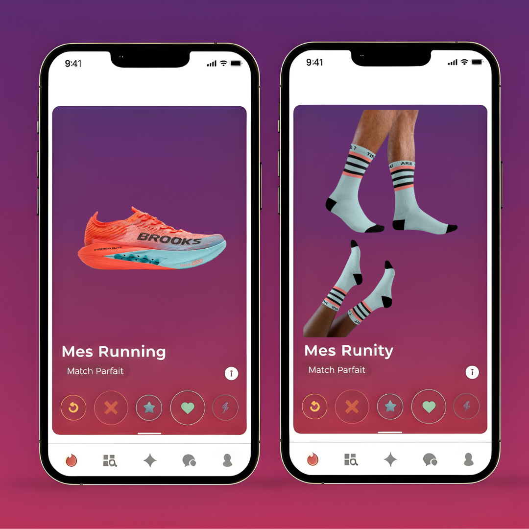 Chaussettes de Running Unies et Personnalisables