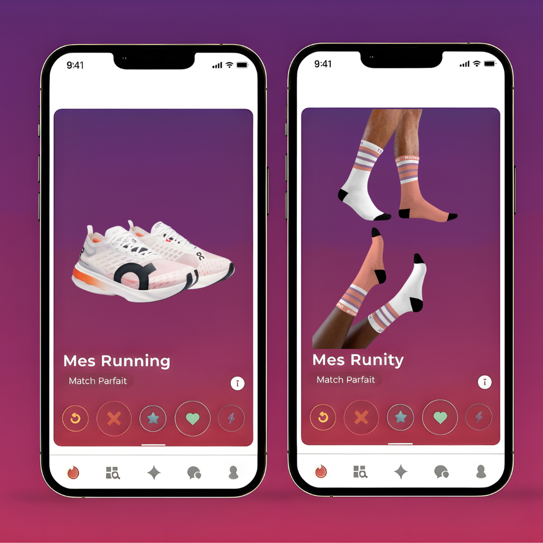 Chaussettes de Running Dépareillées et Personnalisables