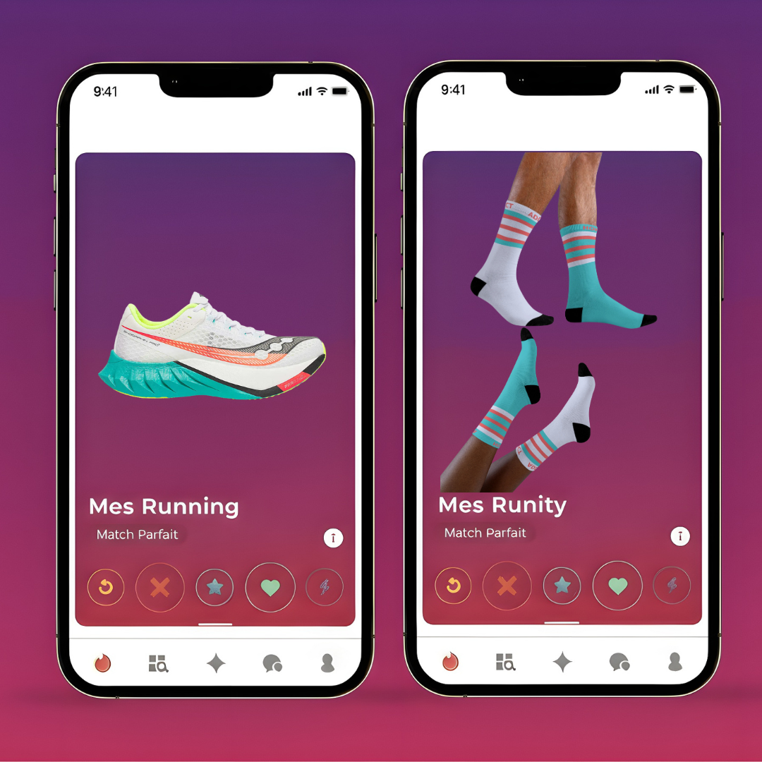 Chaussettes de Running Dépareillées et Personnalisables