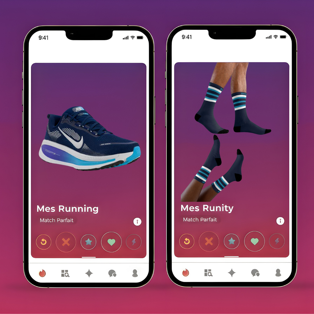 Chaussettes de Running Unies et Personnalisables