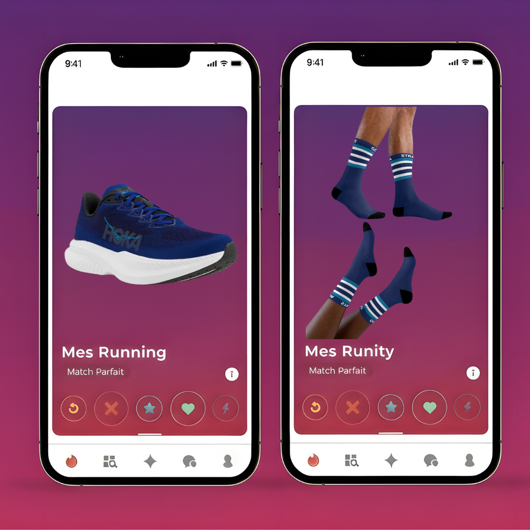 Chaussettes de Running Unies et Personnalisables