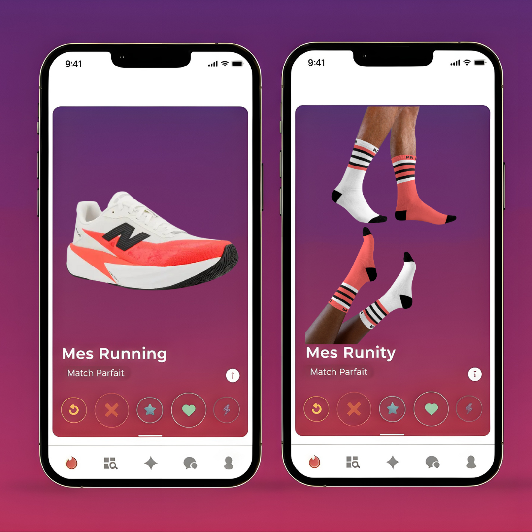 Chaussettes de Running Dépareillées et Personnalisables