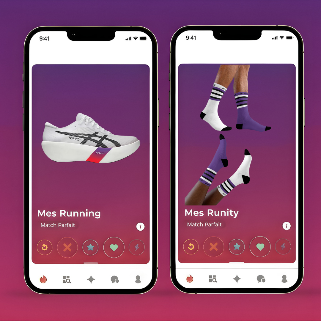 Chaussettes de Running Dépareillées et Personnalisables