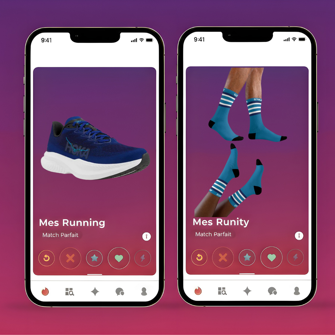 Chaussettes de Running Unies et Personnalisables