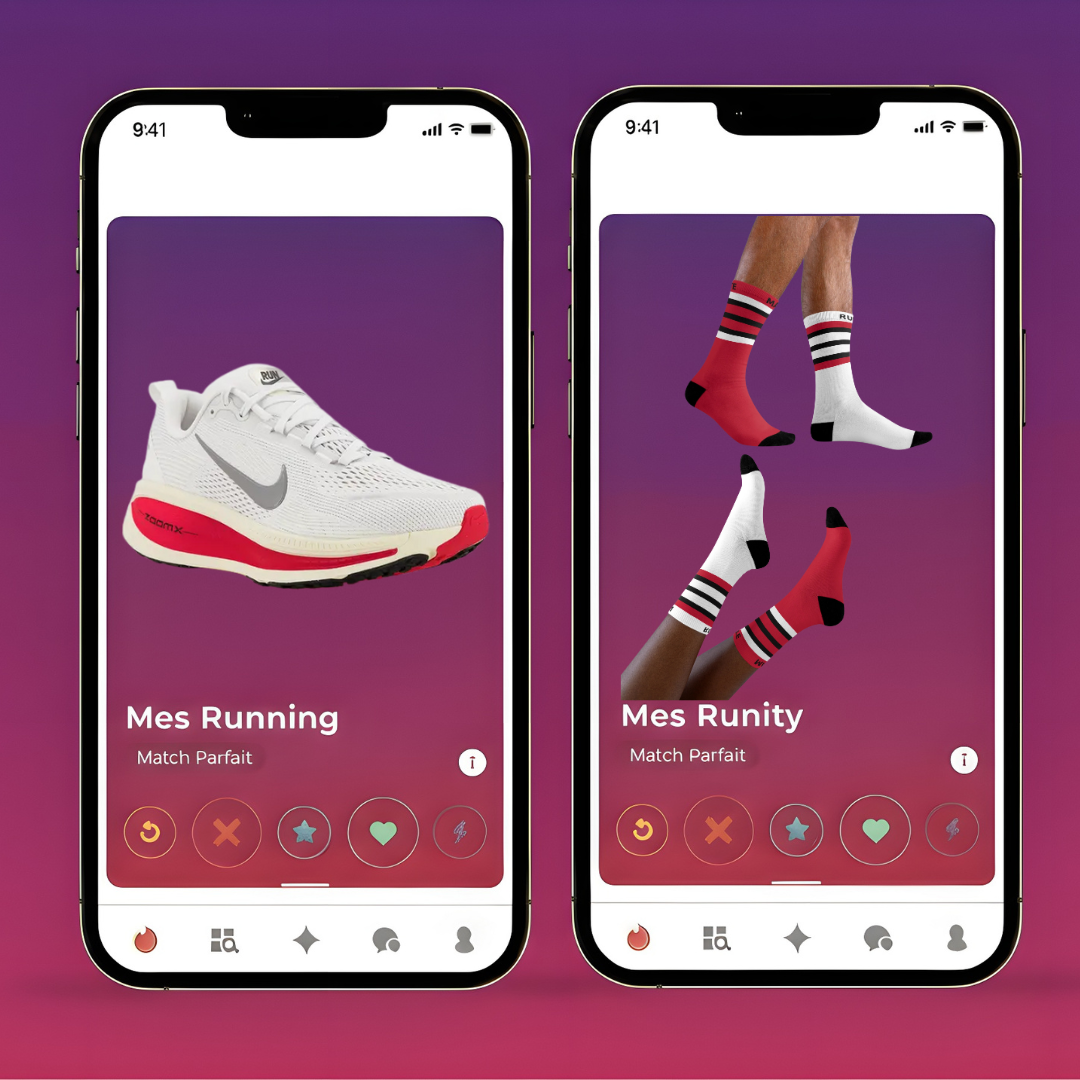 Chaussettes de Running Dépareillées et Personnalisables