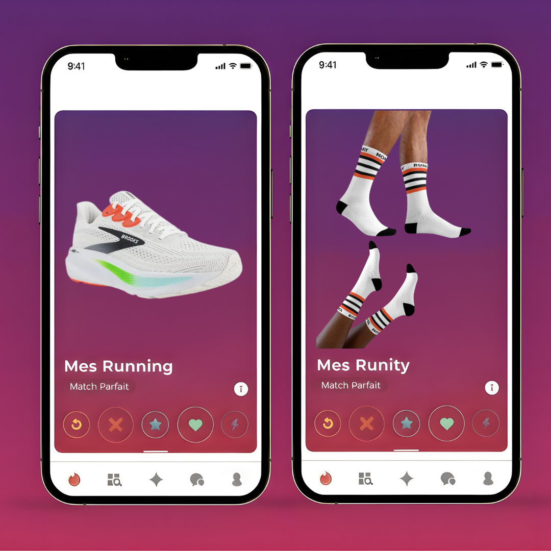 Chaussettes de Running Unies et Personnalisables