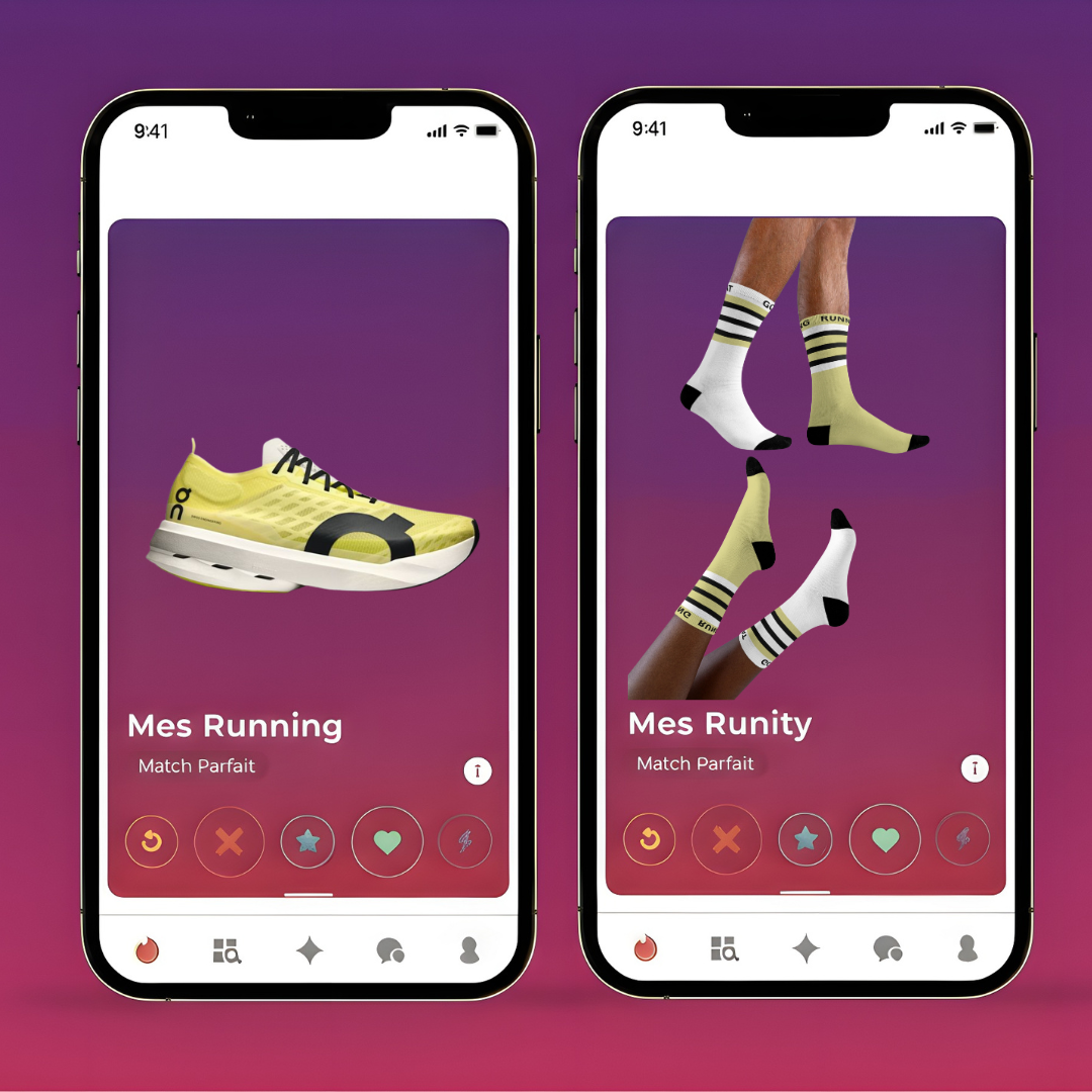 Chaussettes de Running Dépareillées et Personnalisables
