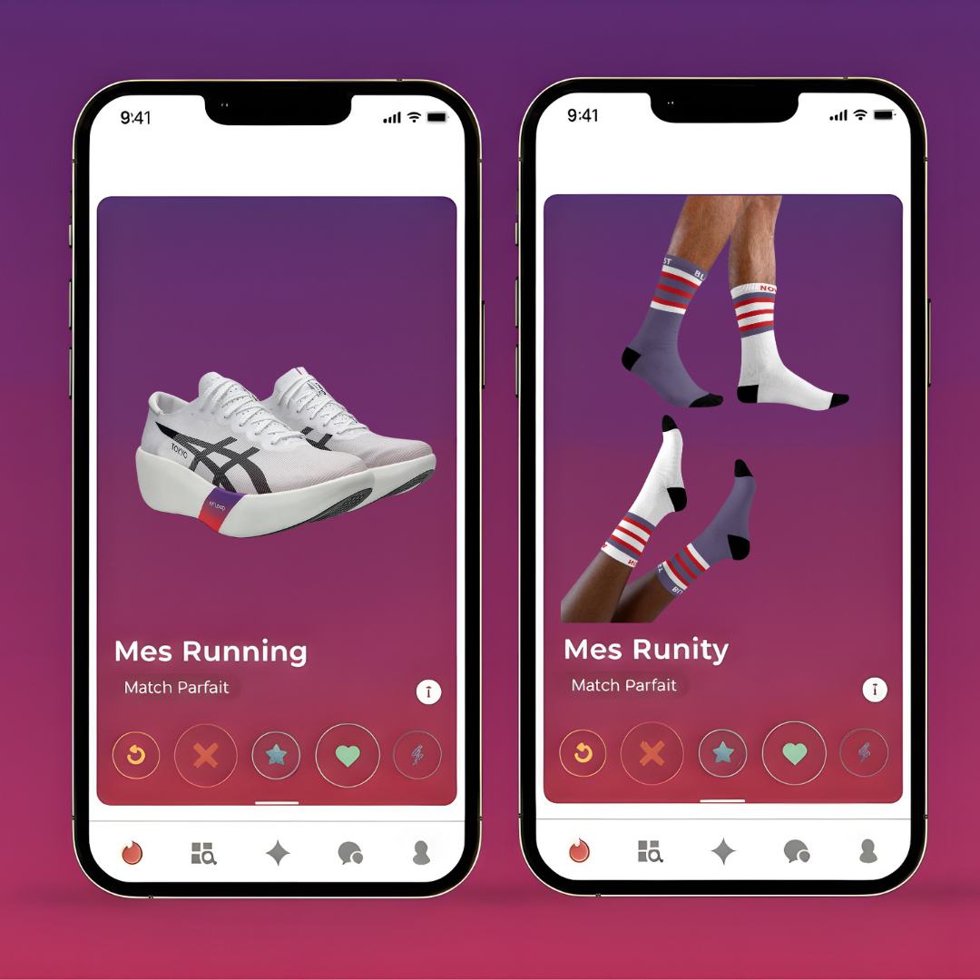 Chaussettes de Running Dépareillées et Personnalisables