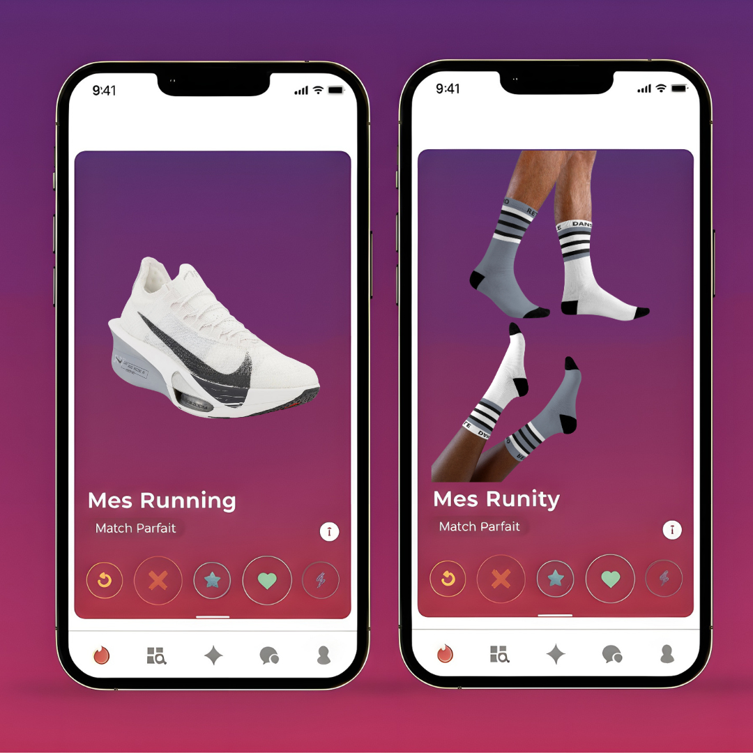 Chaussettes de Running Dépareillées et Personnalisables