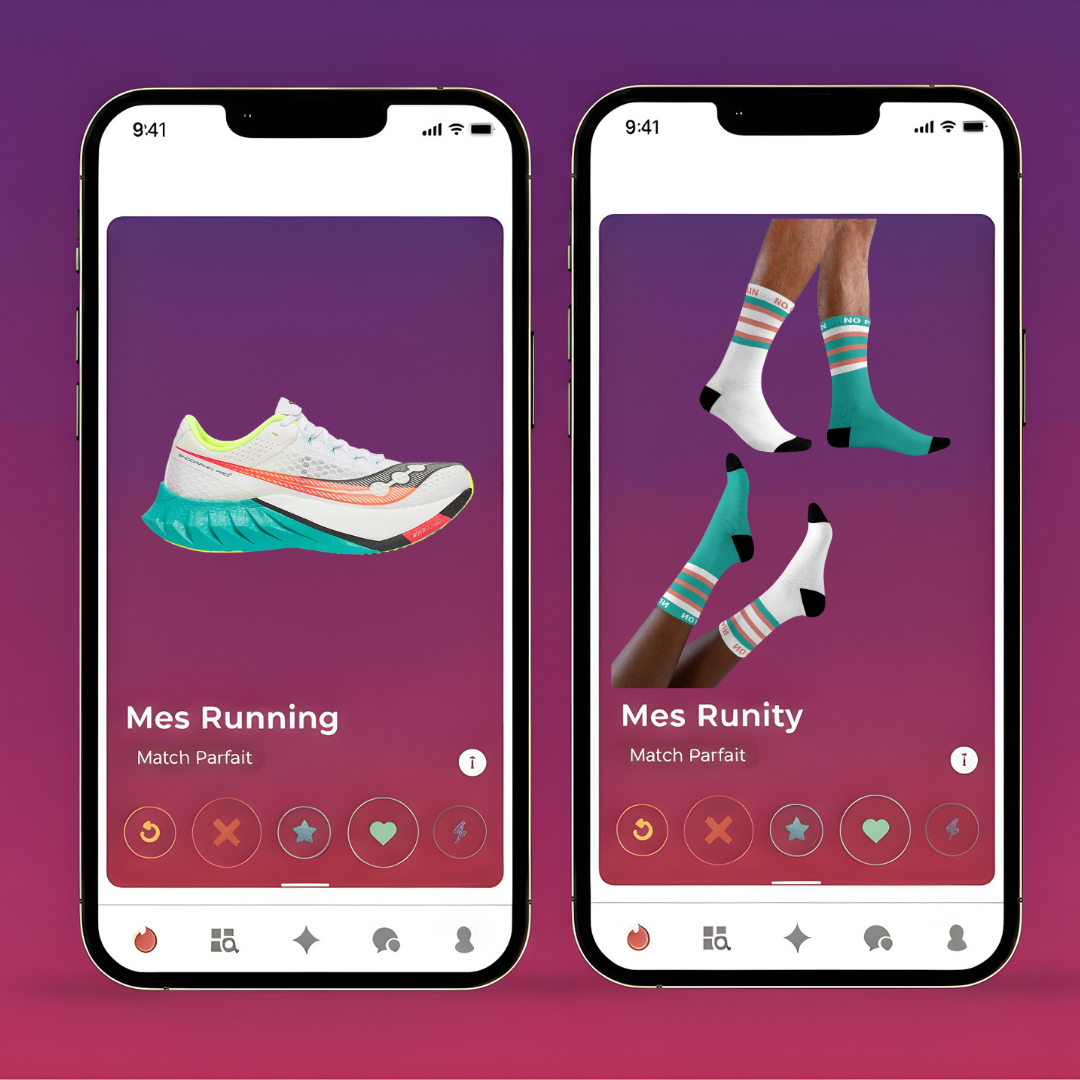 Chaussettes de Running Dépareillées et Personnalisables