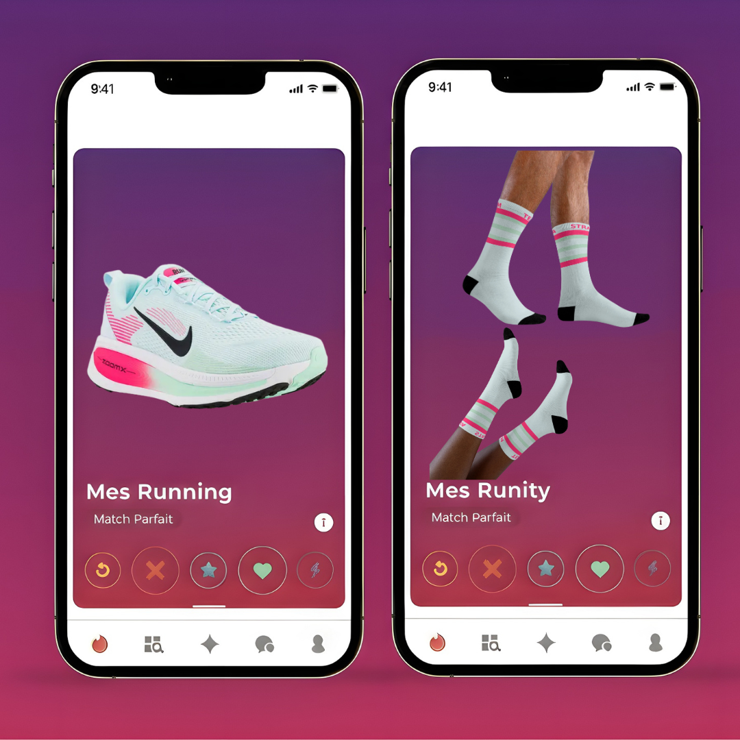 Chaussettes de Running Unies et Personnalisables