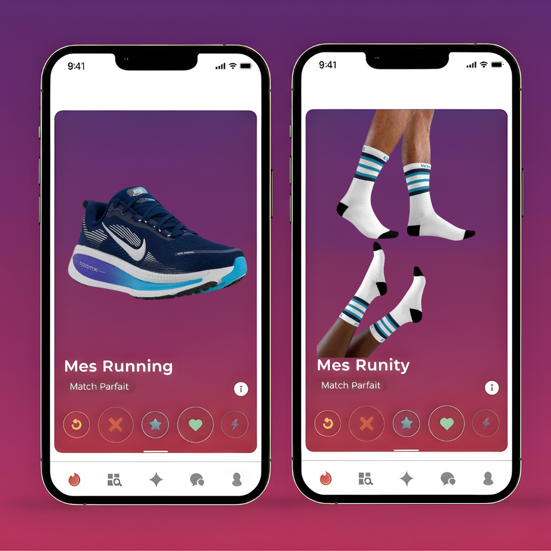 Chaussettes de Running Unies et Personnalisables