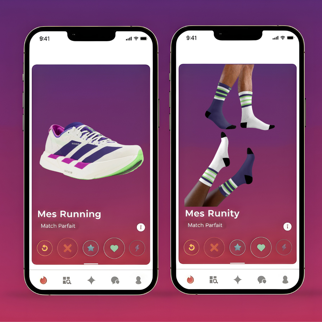 Chaussettes de Running Dépareillées et Personnalisables