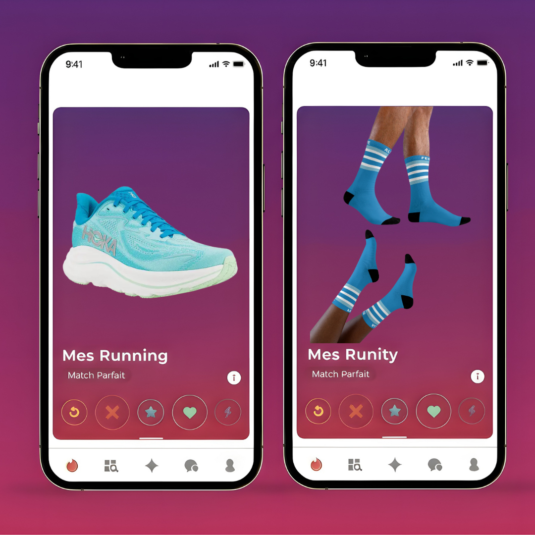 Chaussettes de Running Unies et Personnalisables