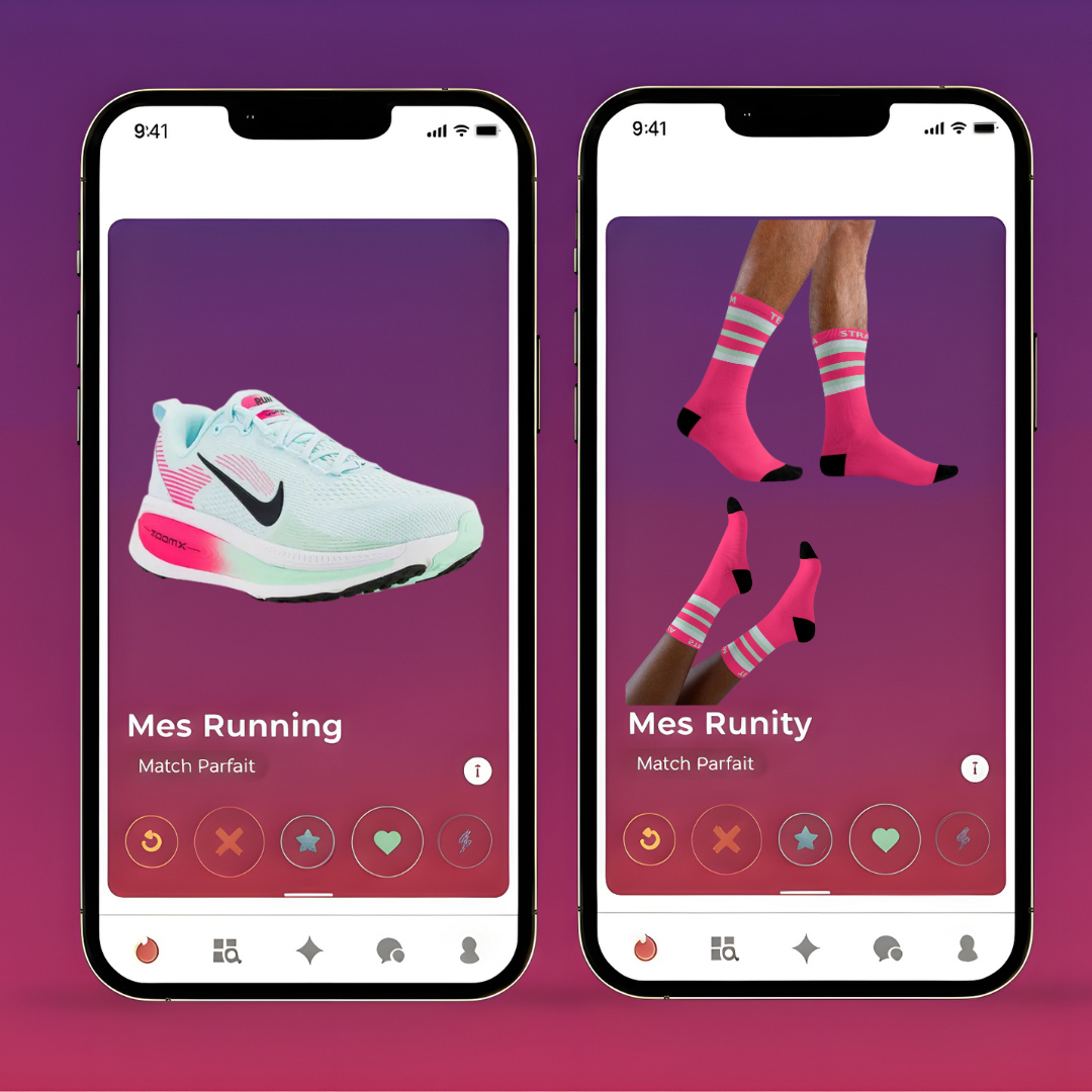 Chaussettes de Running Unies et Personnalisables