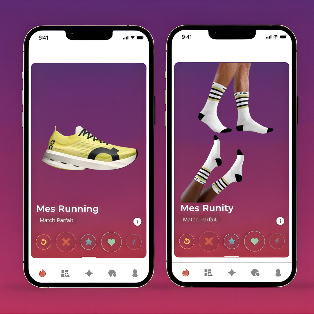 Chaussettes de Running Unies et Personnalisables