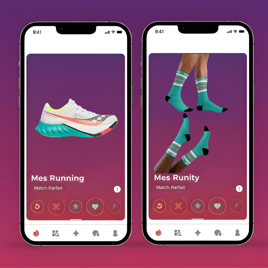 Chaussettes de Running Unies et Personnalisables