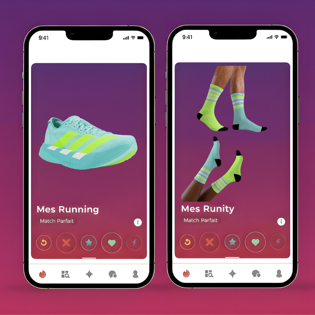 Chaussettes de Running Dépareillées et Personnalisables