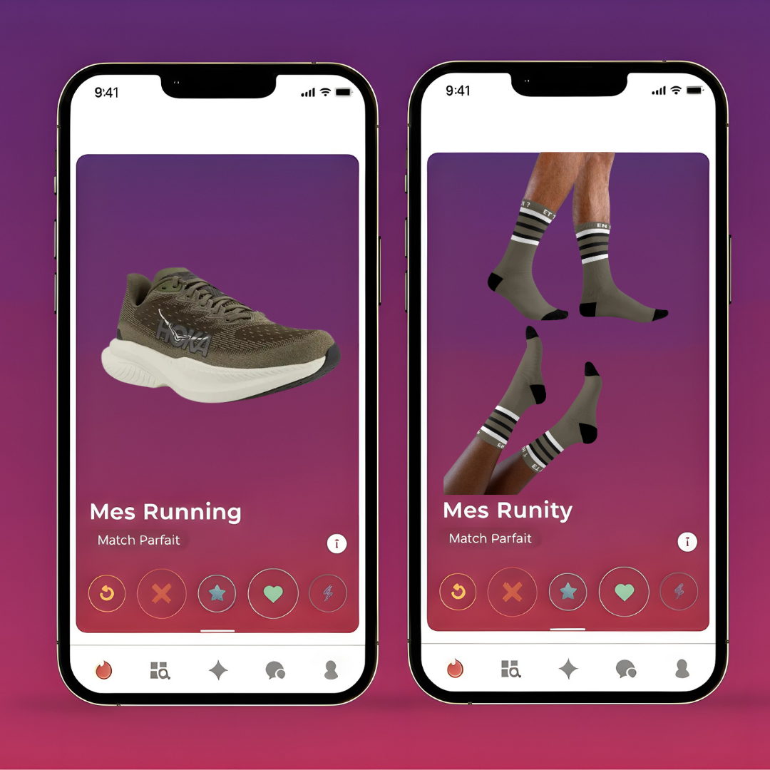 Chaussettes de Running Unies et Personnalisables