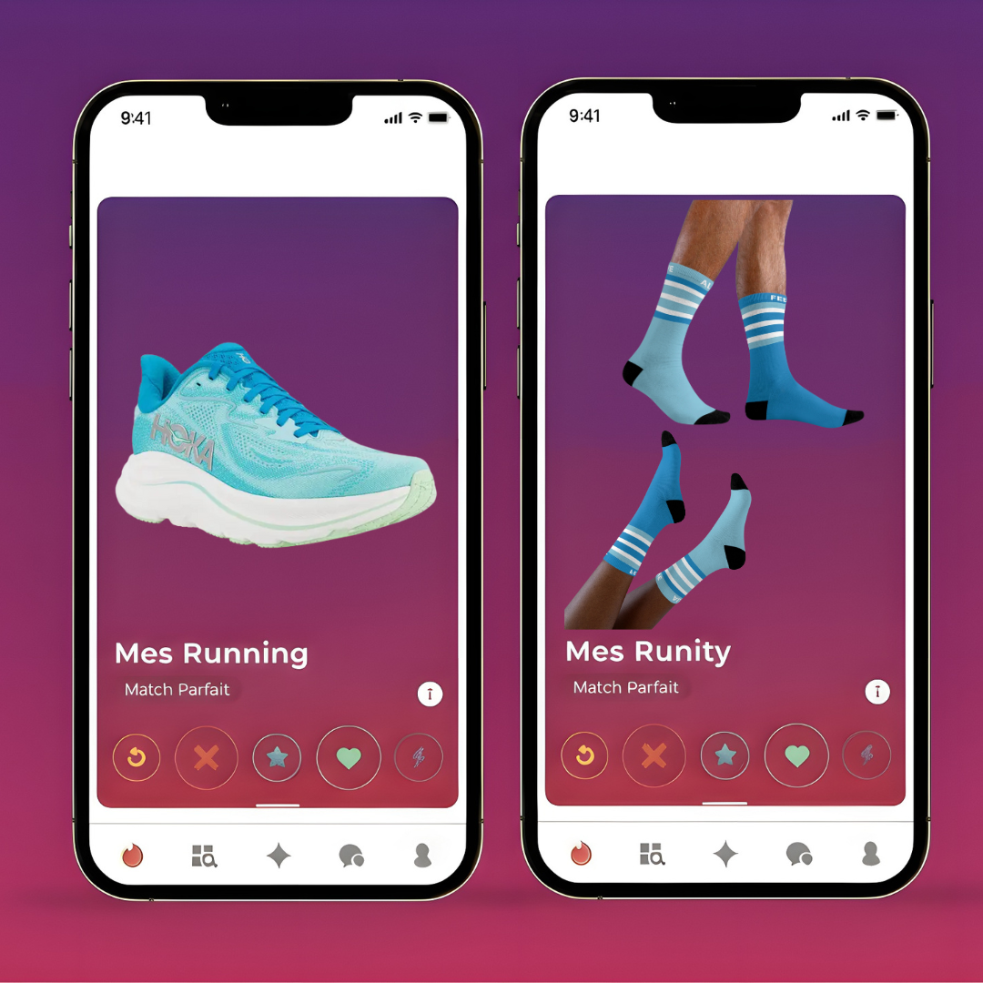 Chaussettes de Running Dépareillées et Personnalisables