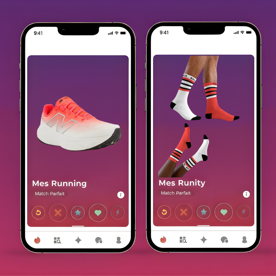 Chaussettes de Running Dépareillées et Personnalisables
