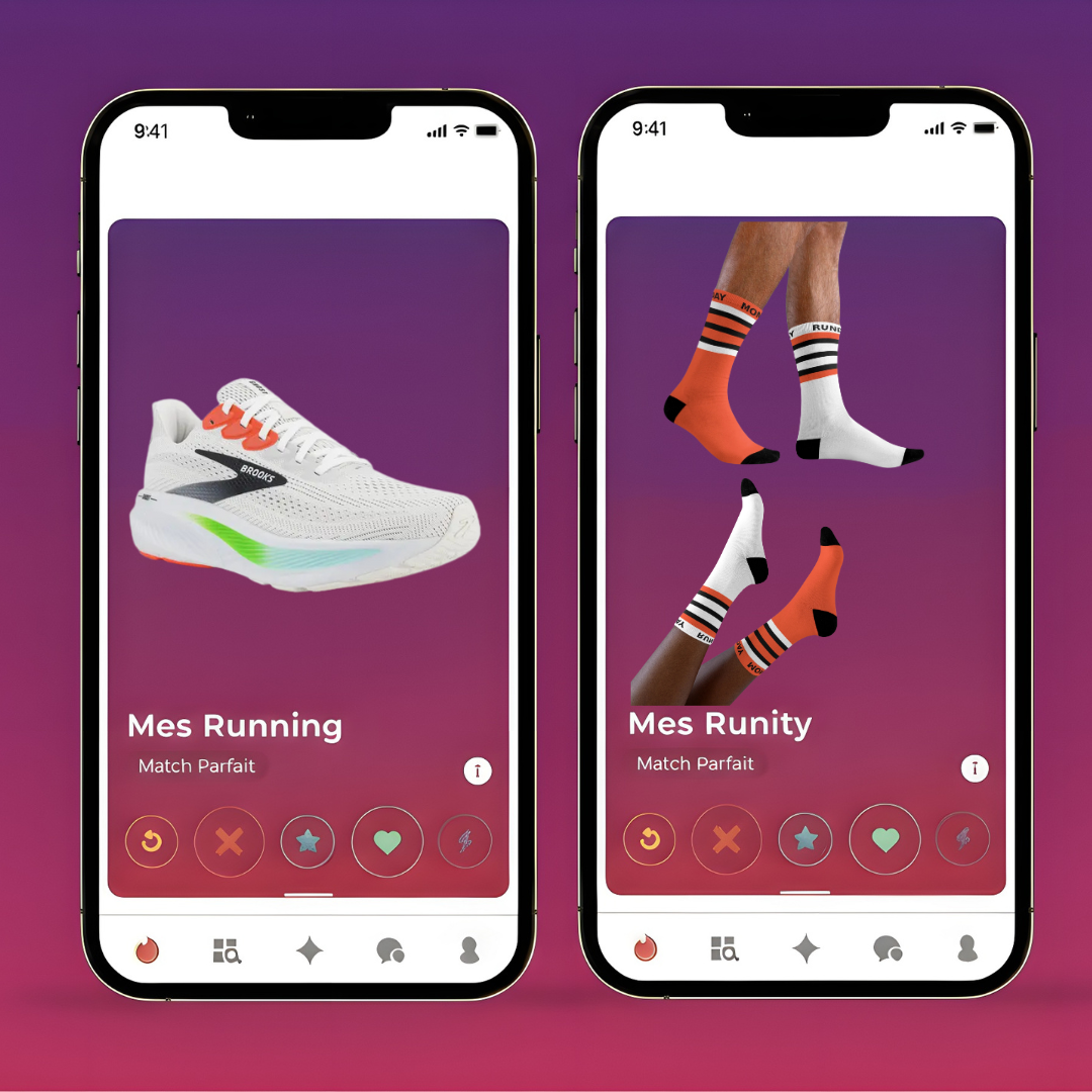 Chaussettes de Running Dépareillées et Personnalisables